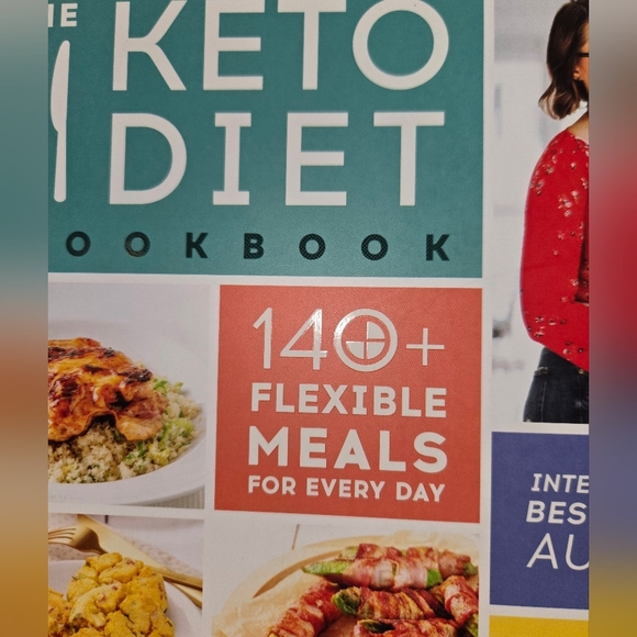 The Keto Diet Cookbook By Leanne Vogel Like New Softbound - Picture 2 of 6